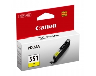 Tilpne „Canon CLI-551Y“ ar dzeltenu tinti