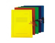 Картонная папка «Smiltainis» на завязках (жёлтая)