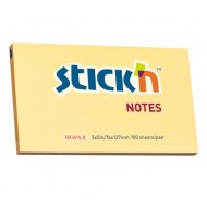 Līmlapiņas StickN 21393, 76x127mm, 100 lapiņas, oranžas