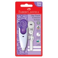 *Korekcijas lente Faber-Castell One Touch Refillable 5mmx6m + maiņas lente