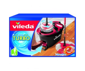 Grīdu uzkopšanas komplekts Vileda Mop Easy Wring and Clean Turbo 2in1