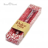 *Lodīšu pildspalva Bruno Visconti Dolce Vita ar sirsniņam, 0,7mm, zila