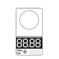 Cenrādis pudelēm ar trafaretu T88, 100 gab.