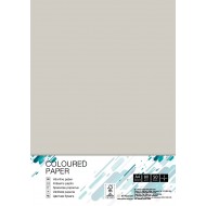 *Krāsains papīrs College A4, 80g/m², 50 loksnes, Grey GR21