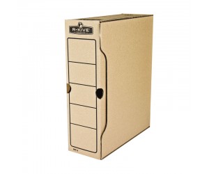 Arhīva kārba Fellowes A4 formāts, 260 x 100 x 325 mm, no brūnan, trīsslāņu gofrēta kartona
