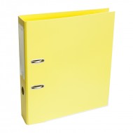 Mape-reģistrs ELLER A4 formāts, 75 mm, dzeltena, apakšējā mala ar metālu