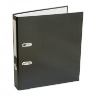 Mape-reģistrs ELLER Eko A4 formāts, 50mm, melns, apakšējā mala ar metālu