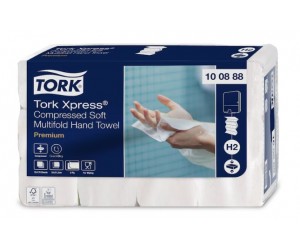 Tork Xpress Soft vairākkārt saspiesti, mīksti papīra dvieļi, H2 100888