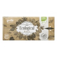 GRITE Salocītie papīra dvieļi Ecological 150gab, 2 slāņi