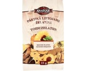 Pārtikā lietojams želatīns ANATOLS, 15g