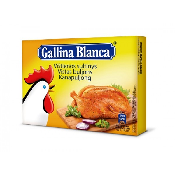 Vistas buljons GALLINA BLANCA, 15x10g