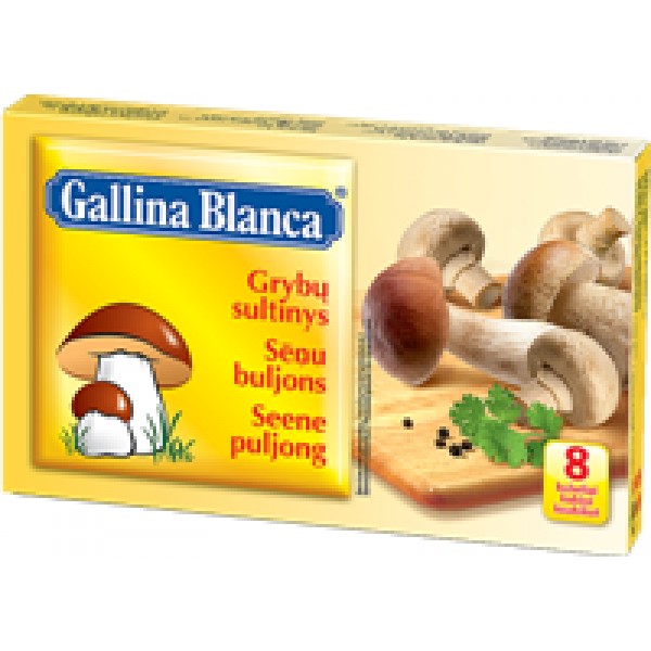 Baraviku buljons GALLINA BLANCA, 8x10g