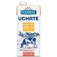 Piens UHT POLMLEK Uchate, 2%, 1l