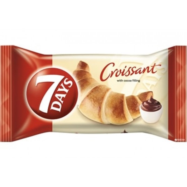 7DAYS kruasāns ar kakao pildījumu 60g
