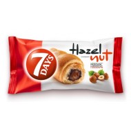 7DAYS kruasāns ar lazdu riekstu krēma pildījumu 60g
