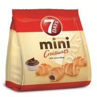 7DAYS kruasāni MINI ar kakao pildījumu 185g
