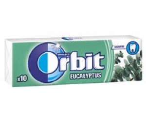 Košļājamā gumija ORBIT Eucalyptus Stickpack 10 gab.