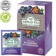 Ahmad  Tēja 20' Alu Blueberry & Cinnamon