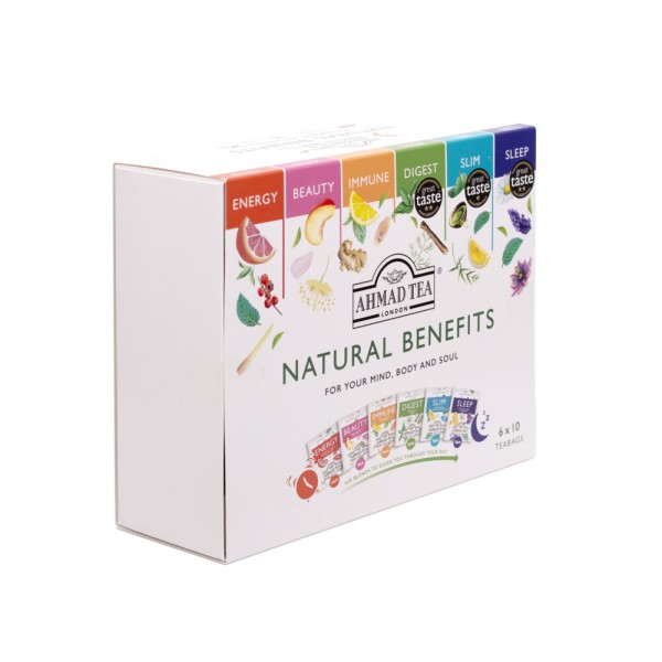 Ahmad  Tēja 10 g Alu Natural Benefits Selection, 6x10