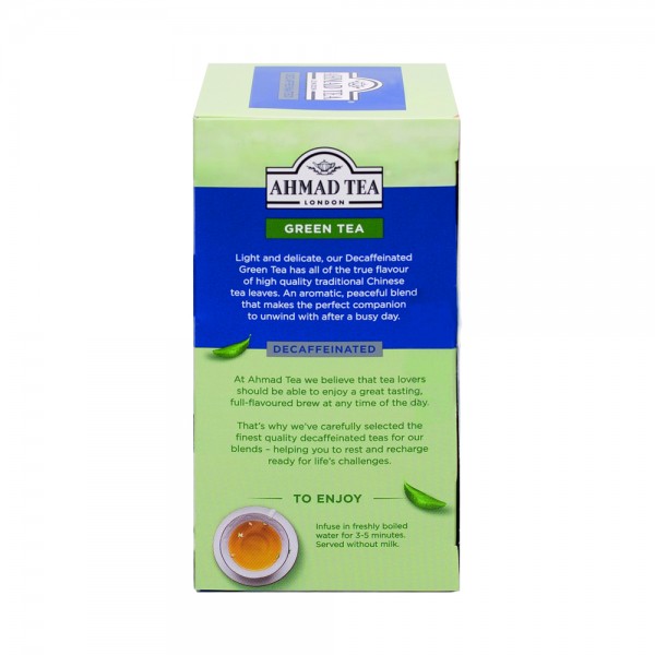 Ahmad  Tēja 20' Alu Decaff. Green