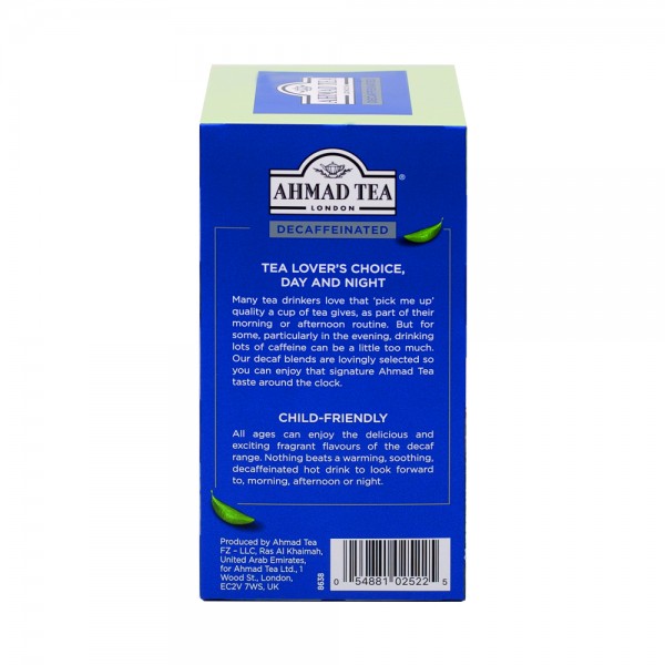 Ahmad  Tēja 20' Alu Decaff. Green