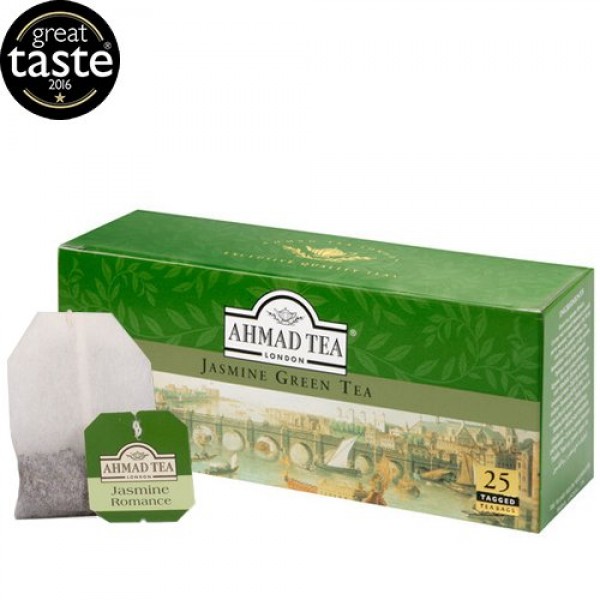 Ahmad Tēja 25' ST Jasmine Green