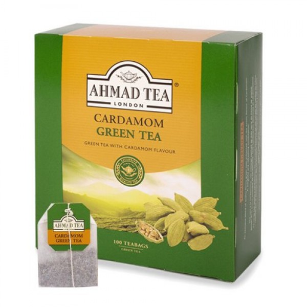 Ahmad  Tēja 100' ST Cardamon Green