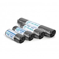 Atkritumu maisi  30L, 50x70cm, melni, 30mikr, LDPE, FEVEX,  25gab/rul, 30rul/kastē