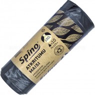 Atkritumu maisi 150L, 10gab, 40mikr. 75x115cm. LDPE, melni