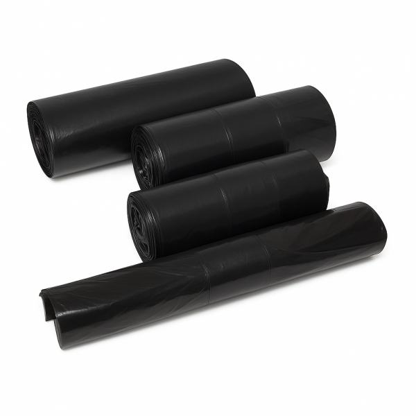 Atkritumu maisi 100L/10gab. 30mic, 70x100cm, LDPE, melni