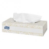 Kosmētiskās salvetes Tork Premium, ExtraSoft, 100 salvetes, 2 slāņi, baltas  (30gab./iep.)