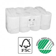 Dvieļi Ooops! Coreless 108m, 1 slāņa, balti