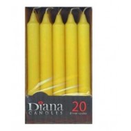 +GALDA SVECE 17.5CM DIANA DZELTENA (20)