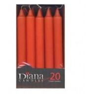 +GALDA SVECE 17.5CM DIANA ORANŽA (20)