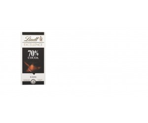 Tumšā šokolāde LINDT Excellence 70% kakao, 100g