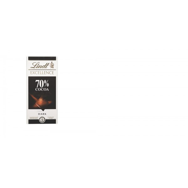 Tumšā šokolāde LINDT Excellence 70% kakao, 100g