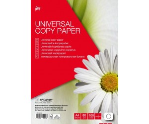 Papīrs College, A4, 80g/m², 100 loksnes, balts