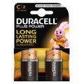 *Baterijas Duracell Plus Power C/LR14/MN1400, 1.5V, 2gab/iep