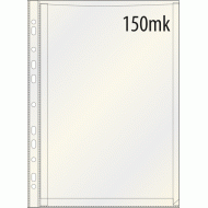 *Dokumentu kabata ar ielocēm Q-CONNECT A4, 150mikr., glancēta, 1 gab