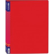 *Mape ar 4 gredzeniem Economix A4, 30mm, Ø25mm, sarkana