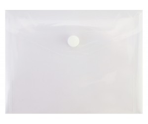 Mape-aploksne ar pogu College ar pogu 250x130mm, 0.18mm, asorti