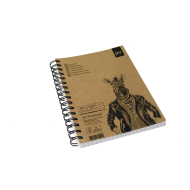 Rūtiņu klade ar spirāli College A5, 150 lapas, cietos vākos