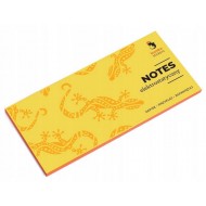 *Elektrostatiskās lapiņas 7,7x16cm (100) NEON oranža krāsa