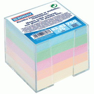 *Piez.krās.papīrs kastē DONAU (83x83 mm), caurspīd.