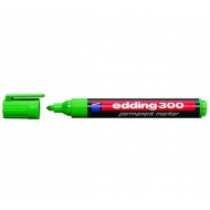 Permanentais marķieris Edding E300, 1.5-3mm, konisks, zaļš