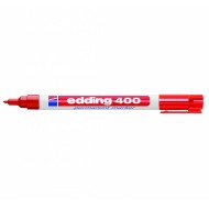 Permanentais marķieris Edding 400, konisks,1mm, sarkans