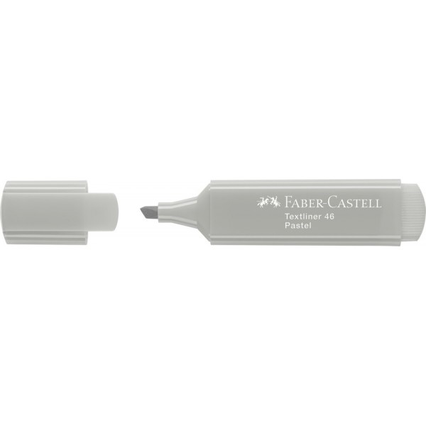*Teksta marķieris Faber-Castell 1546 pastel 1-5mm, nošķelts, pelēks