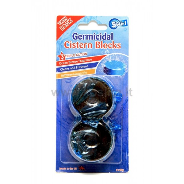 WC tabletes zilas SWIRL 2*50gr