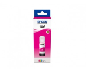 Epson 106 EcoTank (C13T00R340) Ink Refill Bottle, Magenta