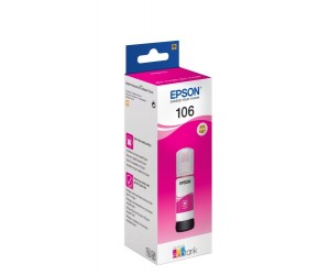Epson 106 EcoTank (C13T00R340) Ink Refill Bottle, Magenta